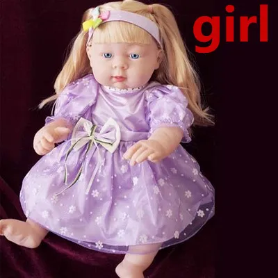52 см детская кукла-Реборн, мягкая виниловая силиконовая Реалистичная игрушка для новорожденных, игрушка для мальчиков и девочек, подарок на день рождения - Цвет: girl