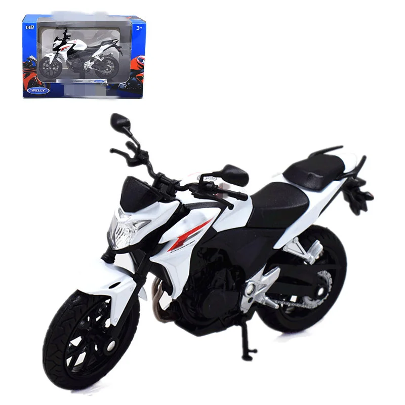 

Welly 1:18 CB500F Motorcycle Model New in Box White