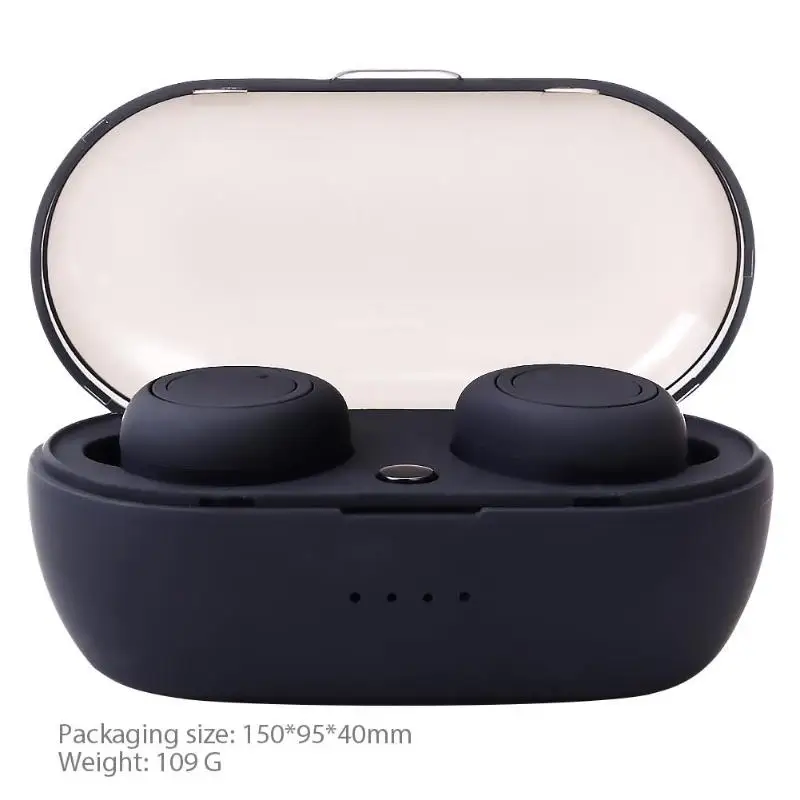 TWS5 Bluetooth наушники мини беспроводные Bluetooth 5,0 наушники-вкладыши 3D стерео с дисплеем зарядная коробка с микрофоном