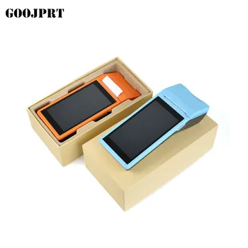 

3G/4G PDA POS Handheld NFC Terminal Built in Thermal Bluetooth Printer 58mm Wifi Android PDA Barcode Camera Scanner 1D