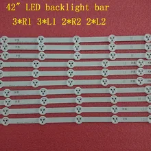 Комплект) 10 шт. светодиодный подсветка полосы для LG 42LA620V 6916L-1412A 6916L-1413A 6916L-1414A 6916L-1415A 1385A 1386A 1387A