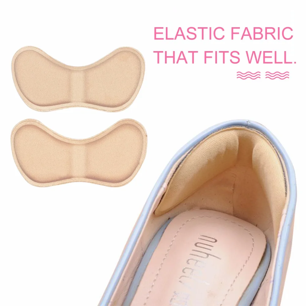 Pair of Self-adhesive Heel Pads Thickening & Soft Foam Foot Care Protector Tool (2)