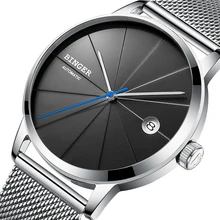 2017 BINGER Mens Watches Luxury Brand automatic mechanical Men Watch Sapphire Wrist Watch Male Japan Movemt reloj hombre 5079-1
