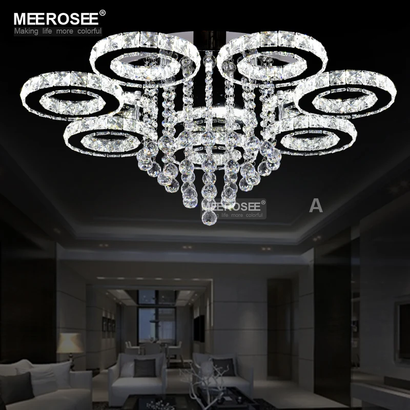 

New arrival LED Chandelier Lighting lampara techo Lamp for Living room Diamond Crystal Light Home decorative Lighting