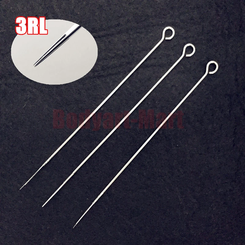 Hot Sale 50pcs 3rl Tato Steril Bulat Liner Jarum Rl3 Sekali Pakai Steril Jarum Untuk Mesin Power Supply 1003rl Sterile Needletattoo Sterilizerliner Tattoo Needles - Aliexpress