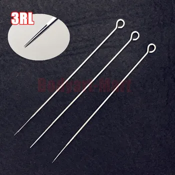 

Hot Sale 50pcs 3RL Tattoo Sterile Round Liner Needles RL3 Disposable Sterilized Needles For Machine Power Supply 1003RL#