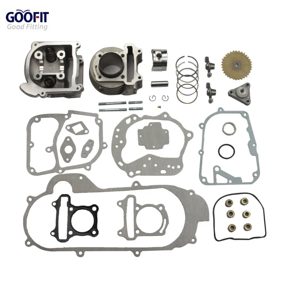 

GOOFIT 100cc Big Bore Performance Kit Gy6 50cc 139qmb Chinese Racing Scooter Parts 50mm Bore Group-11