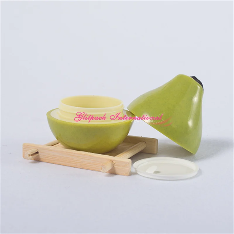 green cute craem container