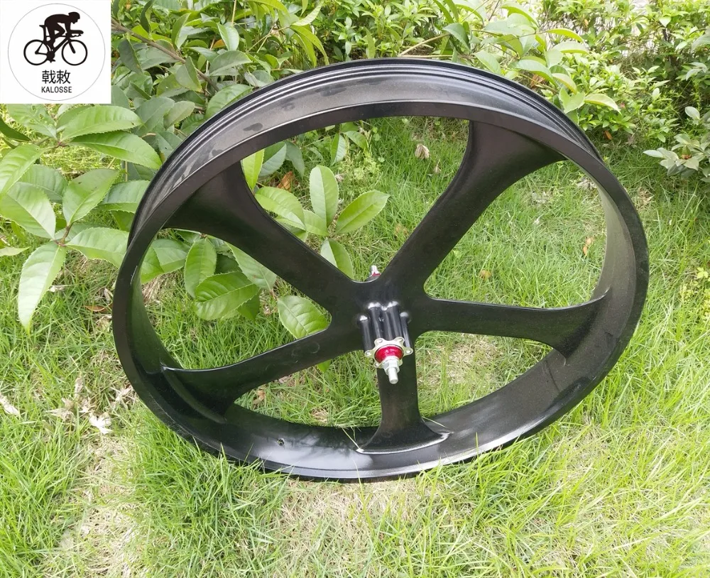 Sale Kalosse DIY  colors  80mm width  7/8/9/10S cassette ,5 spokes wheels  Fat  bike  , 26*4.0 tires  snow bike parts 5