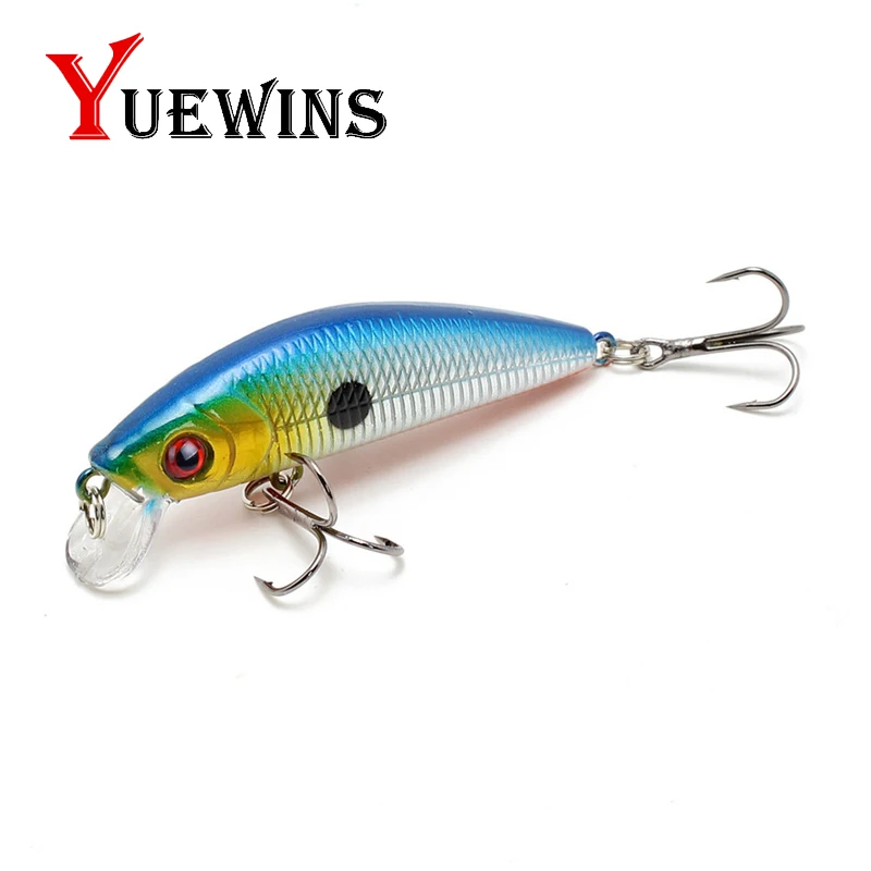 

YUEWINS Minnow Jerkbait Fishing Lure 7cm 8.1g Crankbait Wobbler Floating Wobble Artificial Pesca Hard Bait Fishing Tackle TP302