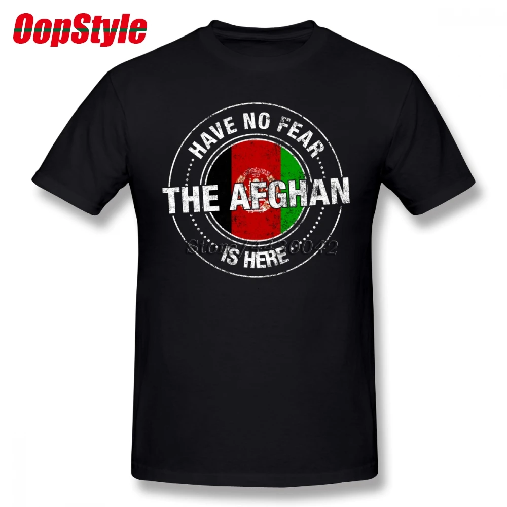 Не бойтесь что Афган здесь футболка на заказ короткий рукав популярный Camiseta