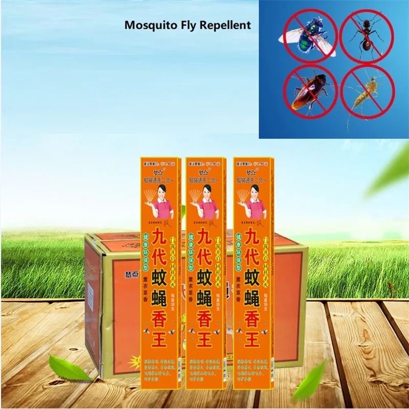 Mosquito Repellent Incense Flies Moths Smoke Pyrethrin Natural Plant Extraction Garden Farm