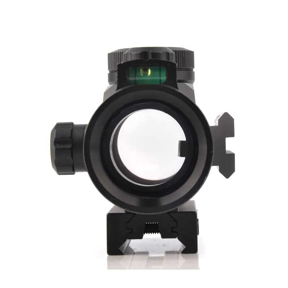 Óptica com Nível de Bolha Monte para a Caça Riflescopes Mira Espírito Pontos Vermelhos Terno 30mm Picatinny - Weaver Sy1x30rg 8 Cheap Lunetas Riflescopes
