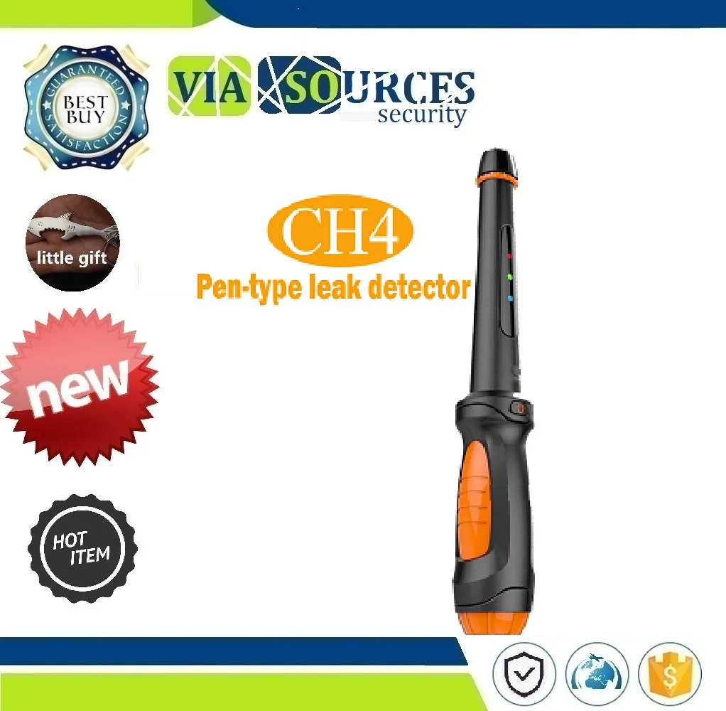 

professional CH4 Combustible gas detector Leak Detector Methane Gas Natural Gas Leak Detection Industrial Alarm tester pen