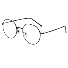 Дизайнер, женские стеклянные es оптические оправы, металлические круглые стеклянные es оправы, прозрачные линзы, очки, черное, серебряное, Золотое стекло для глаз