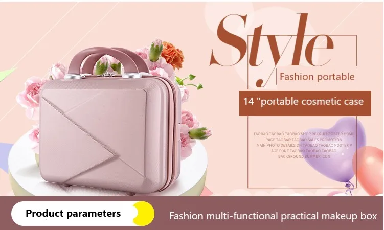 Bolsas p/ cosméticos