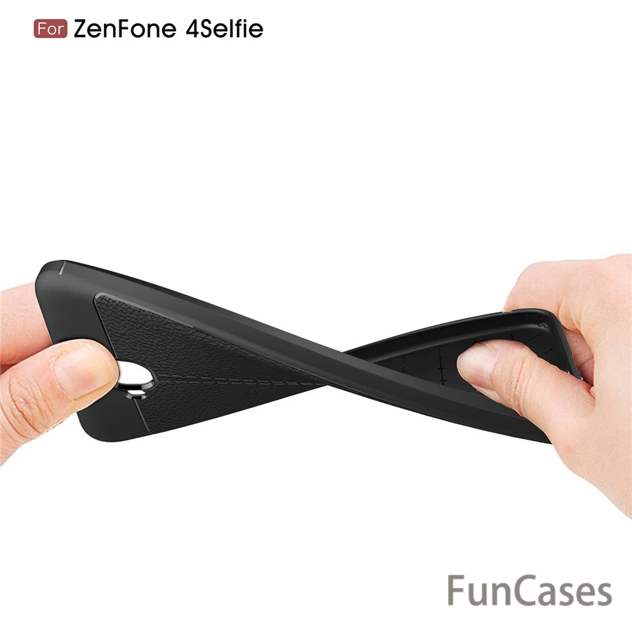 For Asus ZenFone 4 Selfie ZD553KL Cases ZD553KL Cover Luxury TPU Silicone Imitation Leather Phone Case balr fashion Accessory