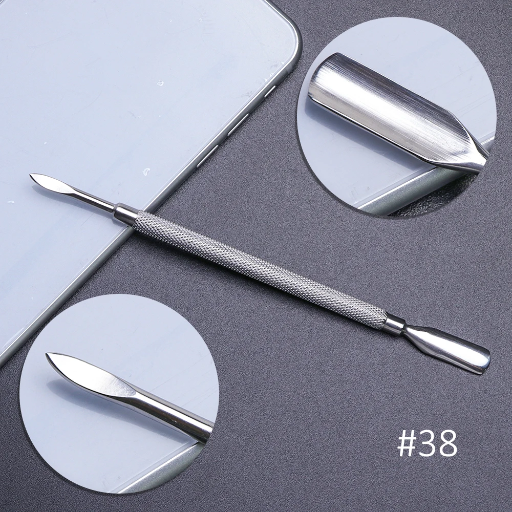 38 Stainless Steel Cuticle Remover