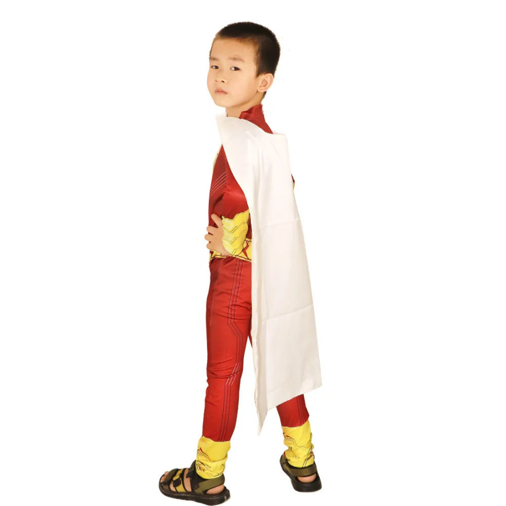 New Shazam Costumes Kids Superhero Cloak Children Party Carnaval Dress Halloween Costumes for Kids  Billy Batson Costume for Boy sexy police woman costume
