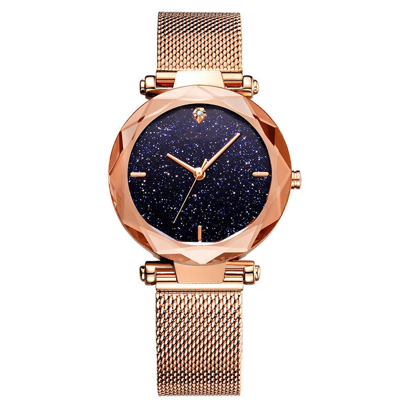Роскошные женские часы женские часы Звездное небо магнитные водонепроницаемые женские наручные часы светящиеся Relogio Feminino Reloj Mujer