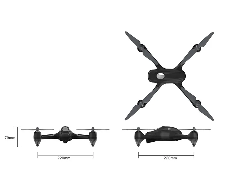 H501C X4 1080 P Камера бесщеточный Quadcopter Дрон на дистанционном управлении с GPS и функцией автоматического возврата для начинающих F18978