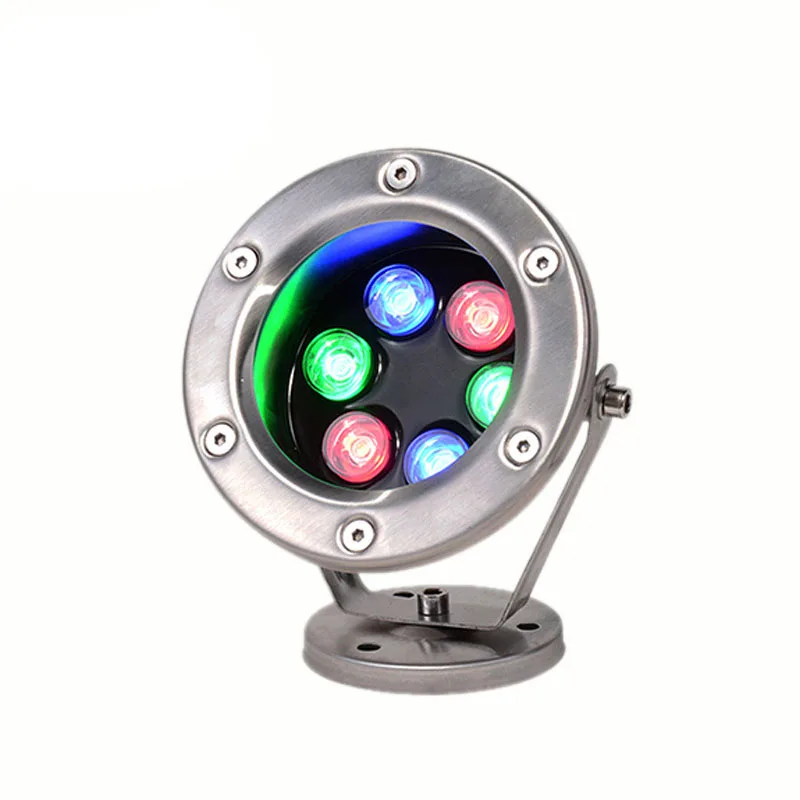 

LED Underwater Lights 18W RGB Color Changing with RF Remote Controller & IP68 Waterproof Joint for Party Swimming Pool Fountain