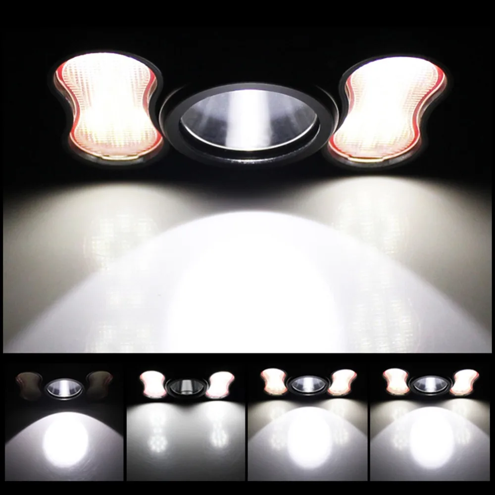 3-led headlamp