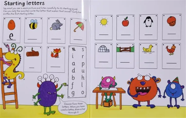Limpar-limpar o Livro de Exercícios Reusável com Caneta Palavras para Pré-escolar Crianças Inglês Escrita Habilidades Número Aprendizagem Precoce 21*27cm 43 Computers & Electronics