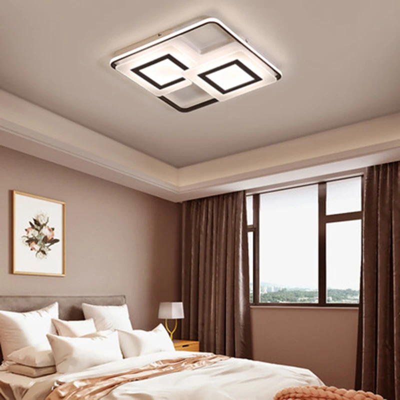 

Modern led ceiling lights kitchen lighting contemporary bedroom ceiling lamp home living room dimmable fixtures overhead light