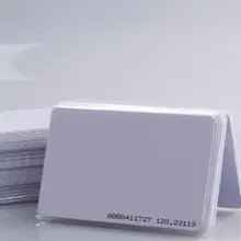 10 шт./лот) Водонепроницаемый 125 кГц RFID EM4100 ключ Близость EM карта с серийным номером для контроля доступа