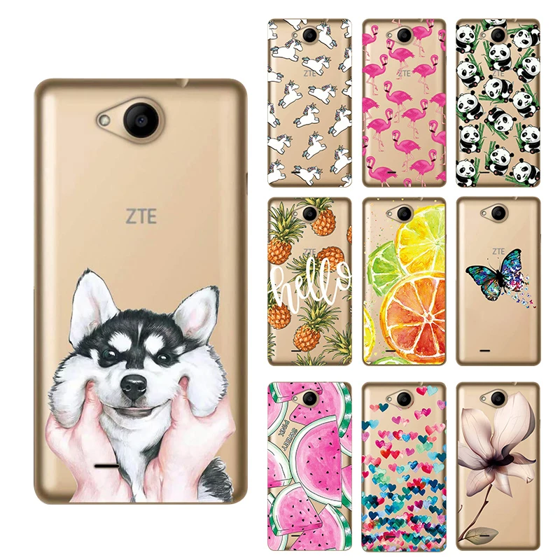 

MONAEVA Coque ZTE Blade GF3 Case Soft TPU on Funda ZTE GF3 T320 Silicon Cover Clear Bumper ZTE Blade GF 3 T 320 Phone Case
