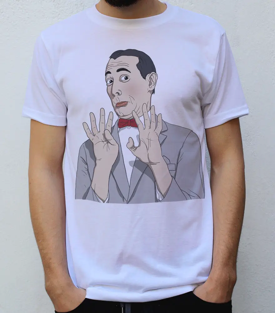 Pee Wee Herman дизайн футболки | Мужская одежда