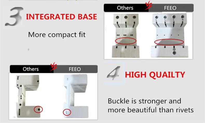 FEEO SPD AC 2P 275V Защита от перенапряжения Молниезащита от перенапряжения