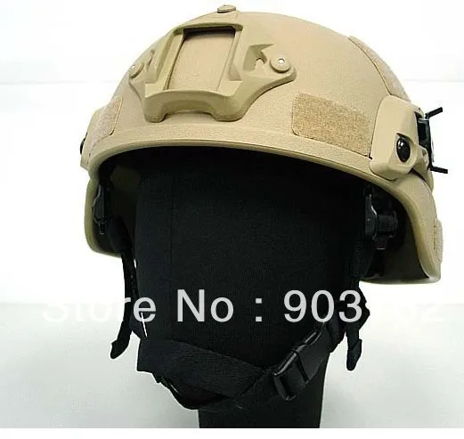 Шлем MICH TC-2000 ACH с креплением NVG black TAN OD на MC