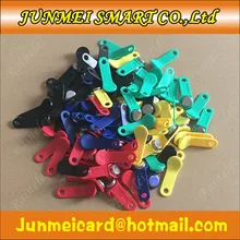 TM1990A электронные ключи IButton Dallas TM карточка брелок DS1990A F5 Немагнитный для доступа Управление электронный замок