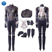 Manluyunxiao Wasp Cosplay Ant-Man And The Wasp Cosplay Costume Halloween Carnival Wasp Costume For Women Jumpsuit Custom Made banks i wasp factory isbn 978 0349139180