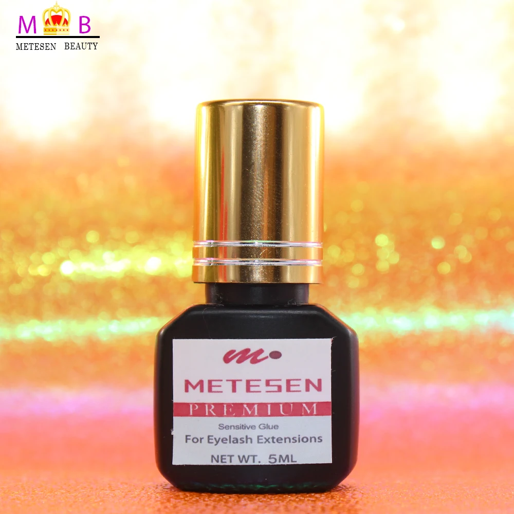 METESEN BEAUTY клей для наращивания ресниц профессиональный клей для ресниц черный клей для наращивания ресниц 1-2 s сухое время самый мощный быстрый клей