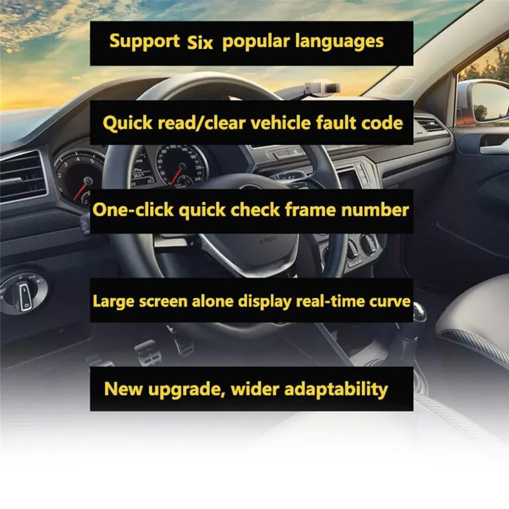 OBDII EOBD CAN инструмент автоматического сканирования кода v310 считыватели кодов и сканирующие Инструменты obd2 считыватель кода неисправности автомобиля V1.1 16pin мужской сканер obd2
