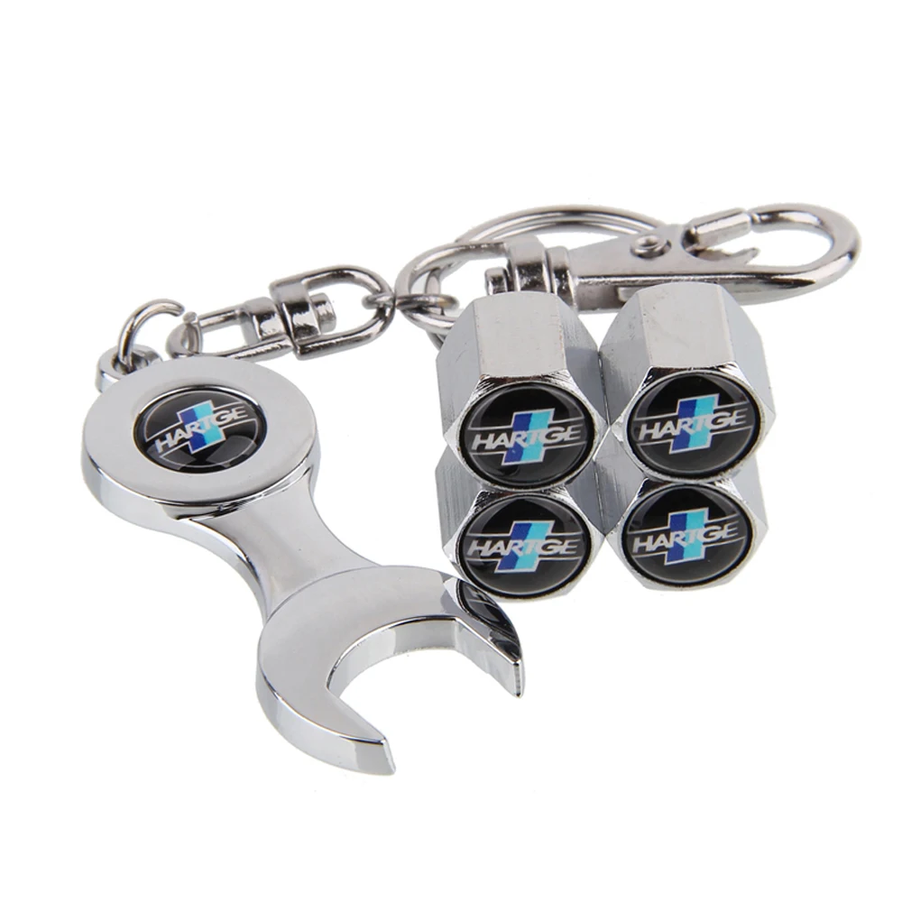 

Auto Car Styling Wheel Tire Valve Stem Caps Keychain Car For HARTGE Logo For BMW X3 E83 E85 F10 F20 F30 F35 F31 F34 E46 E63 E90