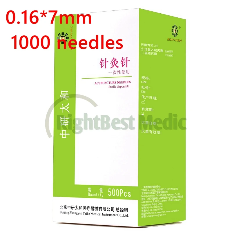 

Facial needles 1000 pcs Disposable Sterile Acupuncture Needles For Single Use Hand Needle Acupuncture Therapy