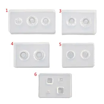 

Silicone Mold Large Hole Bead Charm Add-a-Bead Bracelet Resin Jewelry Craft Tool