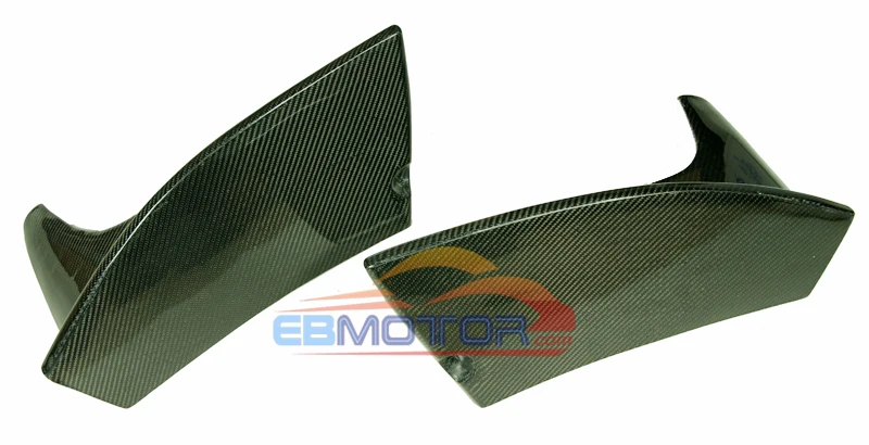 AP Style Real Carbon Fiber Front Splitter Spoiler 1pair for BMW E82 1-Series 1M Bumper 2011-2013