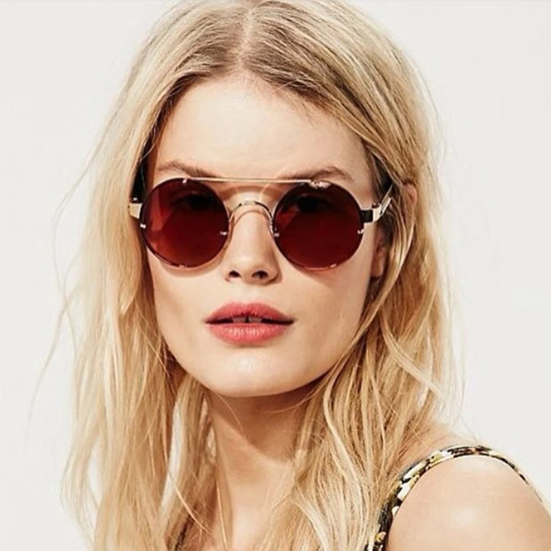 2018 New Round Unisex Sunglasses (5)