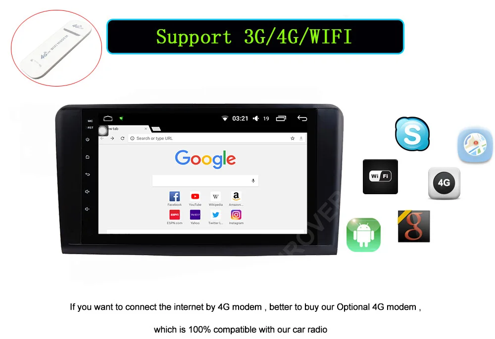 Cheap Funrover 2 din Car DVD GPS Player For Mercedes Benz ML W164 W300 ML350 ML450 ML500 GL X164 G320 GL350 GL450 GL500 car radio rds 10