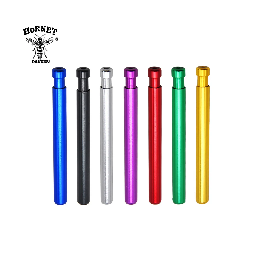 

HORNET New Self Cleaning One Hitter 82MM Metal Bat Tobacco Smoking Cigarette Dugout Pipe Accessories