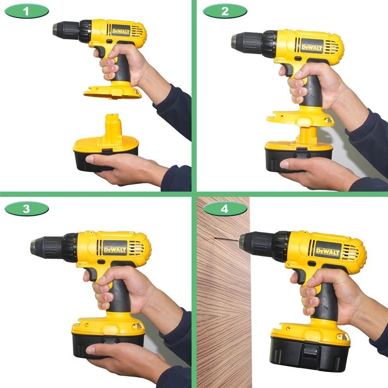 Powtree 18 V 3.0Ah металл-гидридных или никель Мощность инструмент для Dewalt DC9096 DE9039 DE9095 DW9098 DE9503 DW9096 Замена Батарея L30