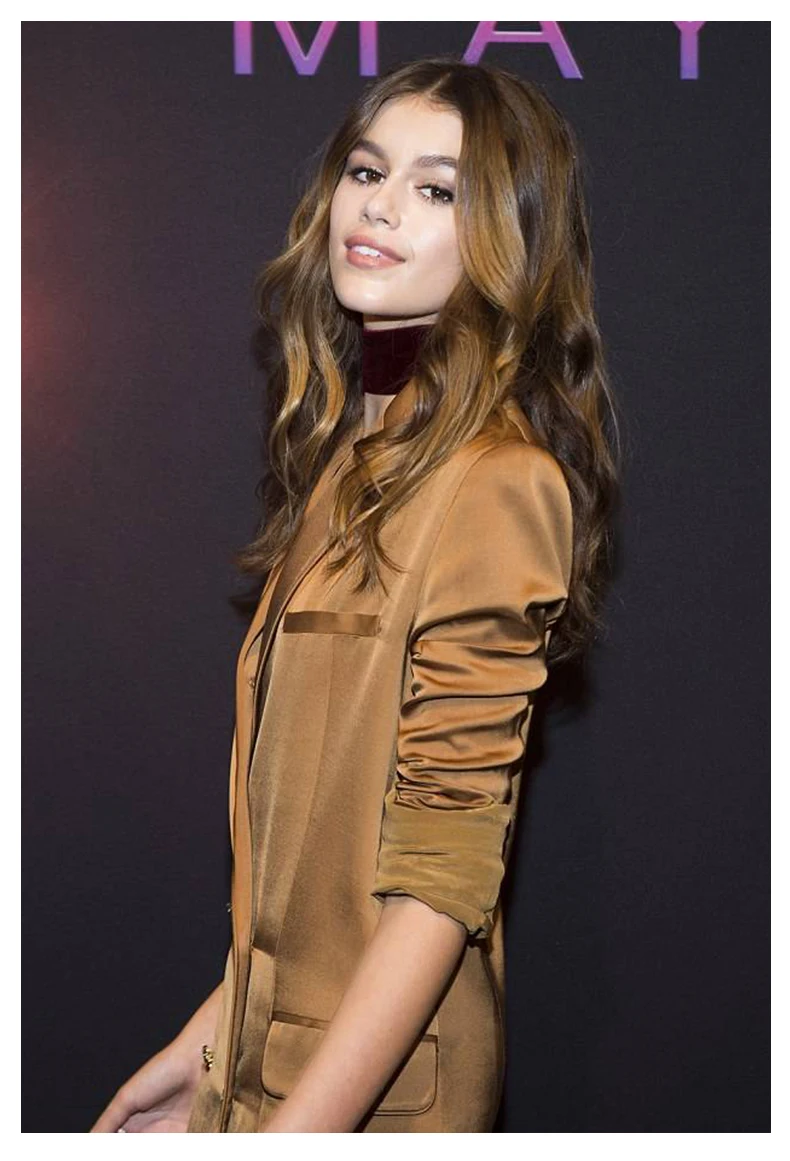 Женский Длинный блейзер платье Kaia Gerber дизайнерское элегантное двубортное Осень