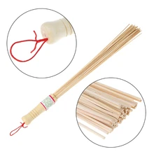 Натуральные бамбуковые палочки для фитнеса, высококачественные деревянные ручки для массажа тела