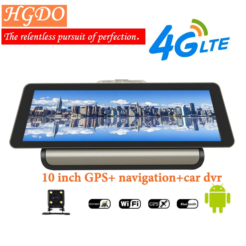 HGDO 4G ADAS 1080P Car DVR Camera GPS Navigation 10\ HGDO 4G ADAS 1080P Car DVR Camera GPS Navigation 10\