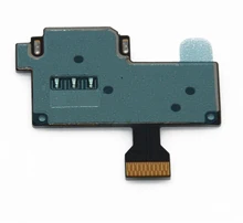 Wholesale 50pcs/Lot 100% Original For Samsung For Galaxy S4 mini I9190 SIM Card Holder and Memory Card Tray Flex Cable Ribbon